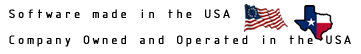 Software made in the USA — Company Owned and Operated in the USA