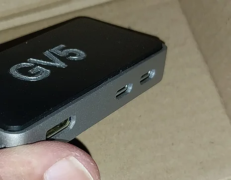 The GatorVision controller's HDMI connector